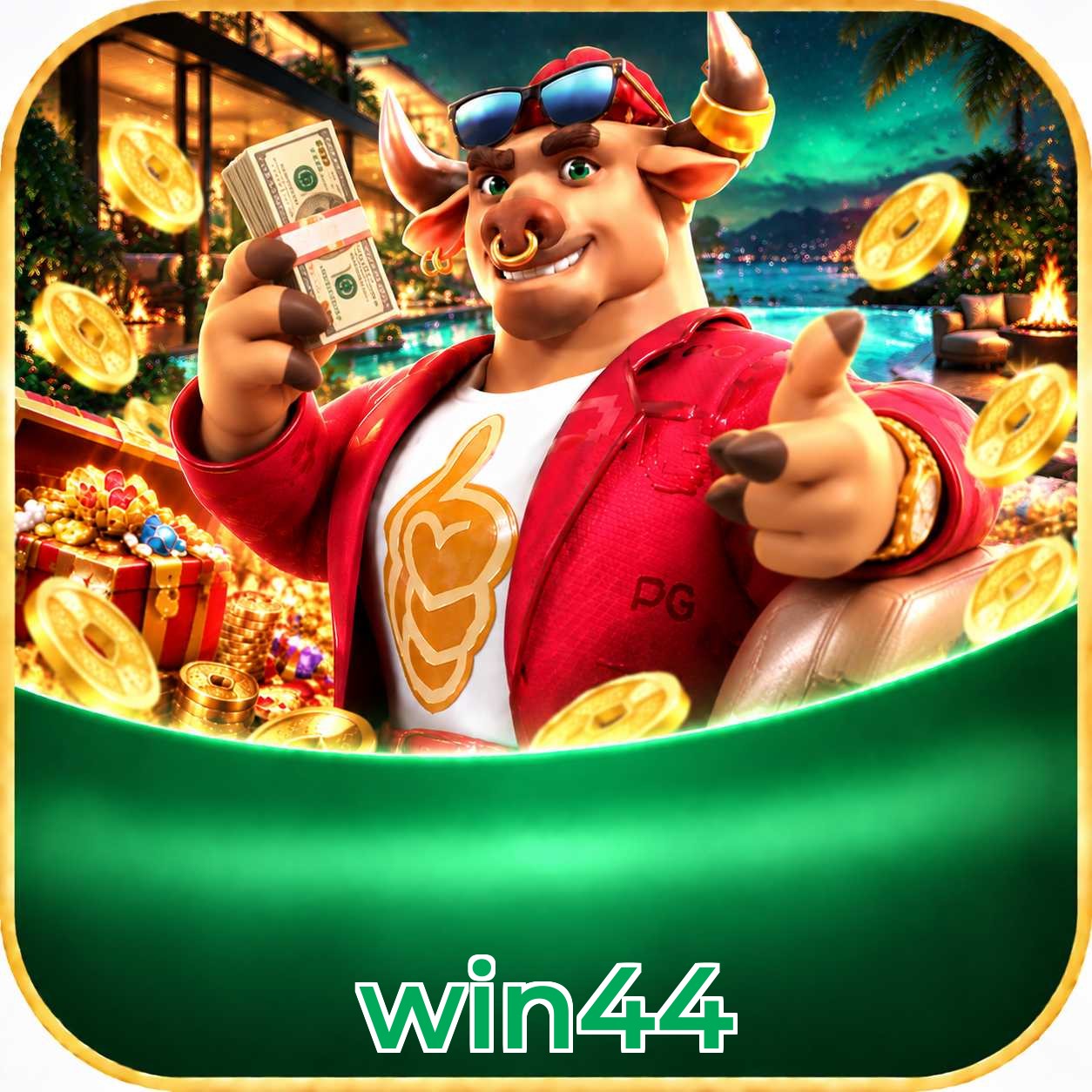 Interface de jogos na win44 incluindo Plushie Frenzy